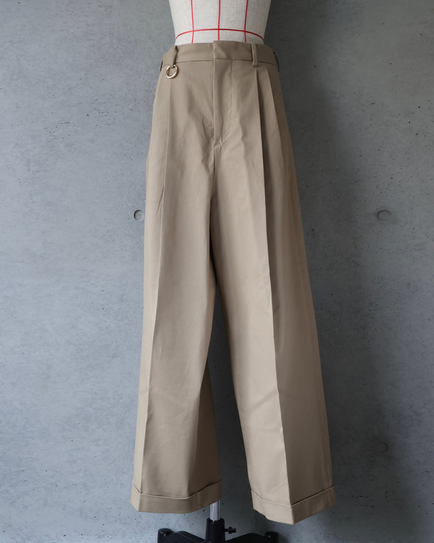 Tuck Wide Pants / chino 【受注商品】