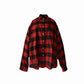 Oversized Flannel Check Shirts