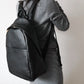 Leather Backpack / black　【受注商品】