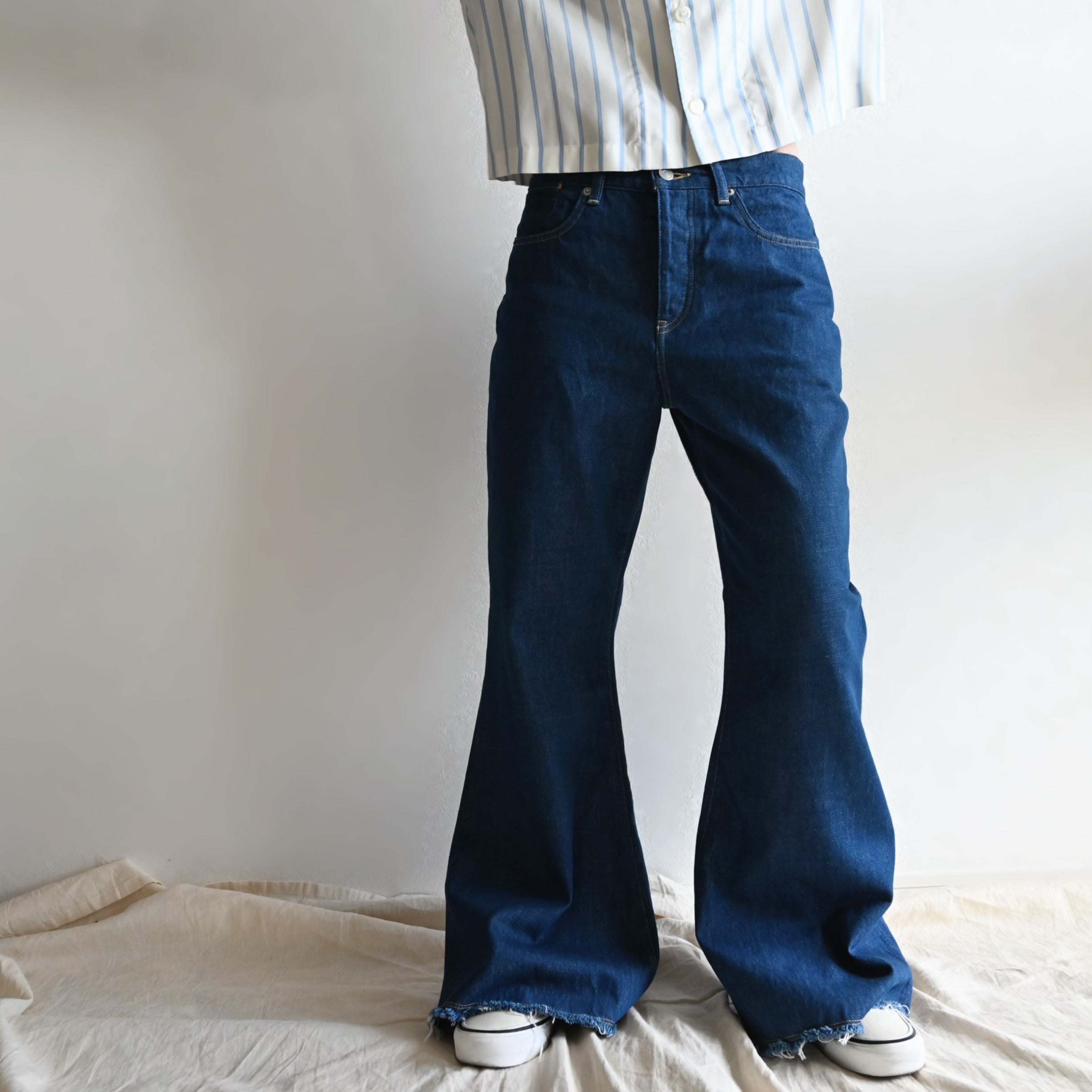 chiiiibag Bell Bottoms Denim ベルボトムデニムパンツ