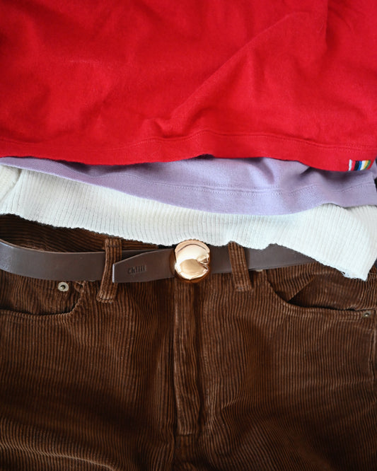 C” buckle Belt 【受注商品】