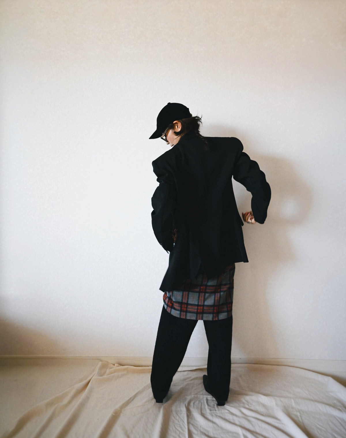 Oversized Flannel Check Shirts