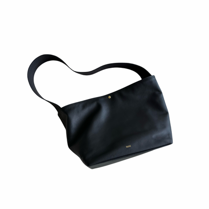 Big Leather Bascket / black【受注商品】