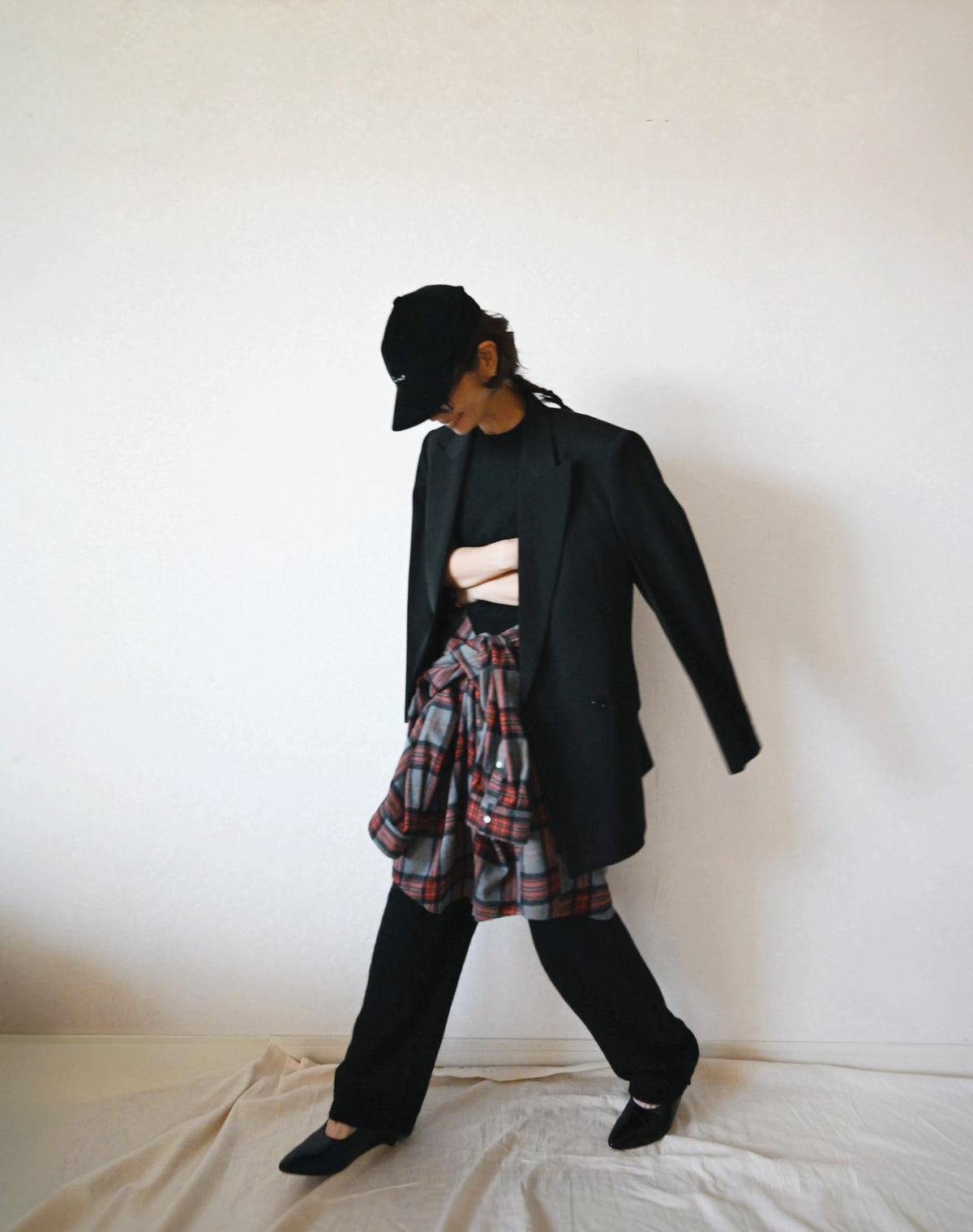 Oversized Flannel Check Shirts