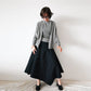 Sweat Asymmetry Skirt