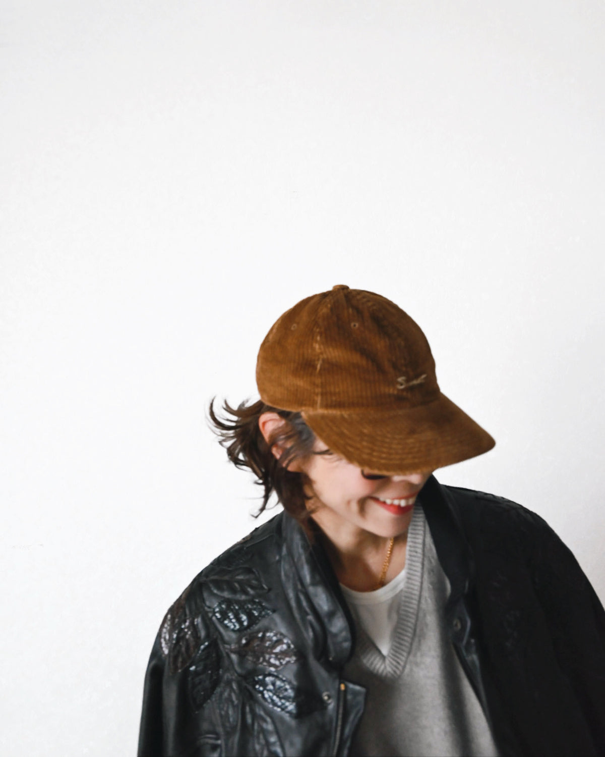 Corduroy "sweet" Cap