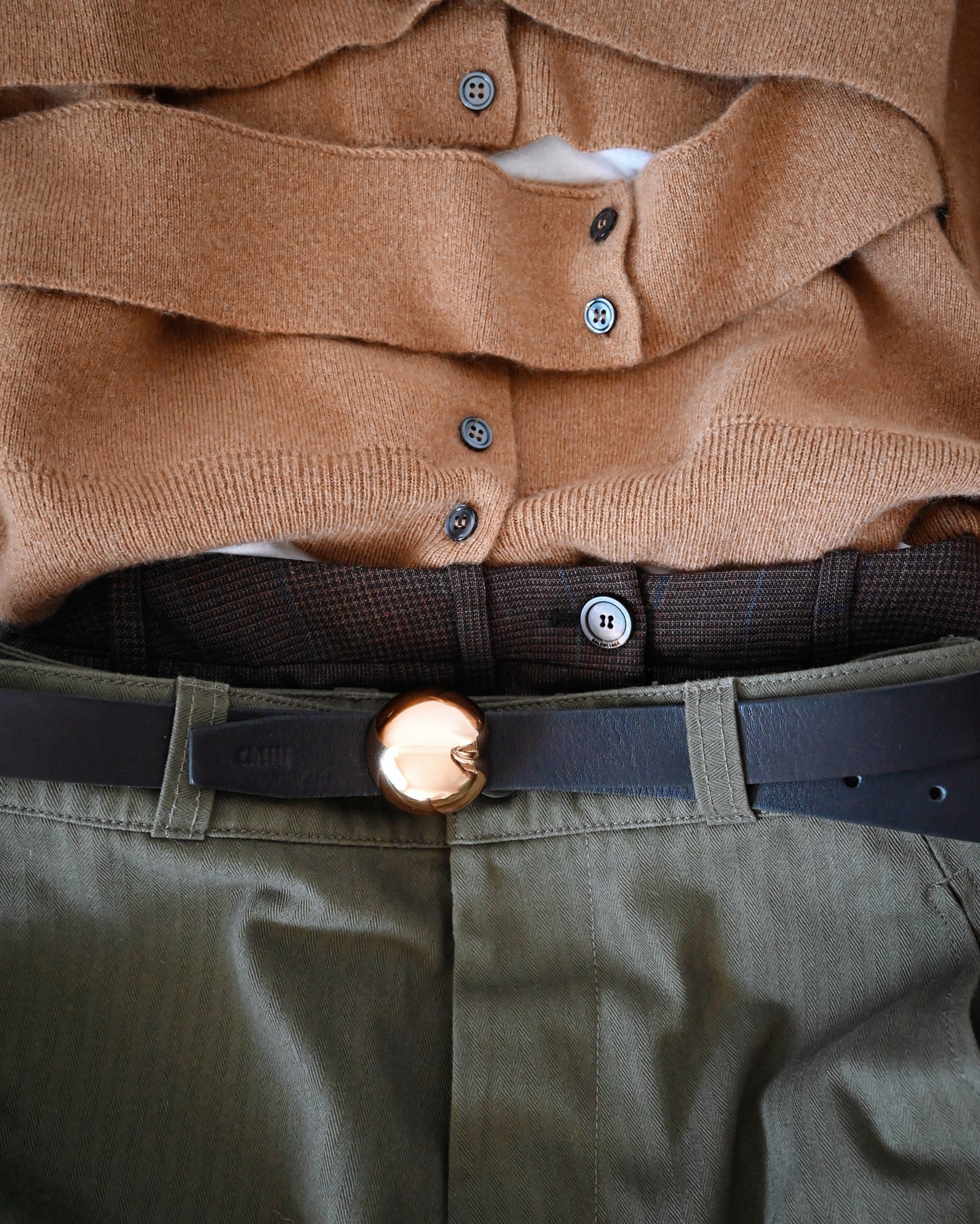 C” buckle Belt 【受注商品】