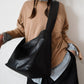Big Leather Bascket / black【受注商品】