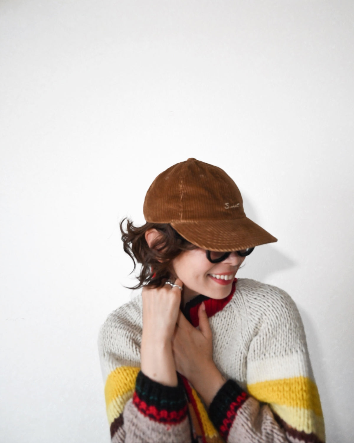 Corduroy "sweet" Cap