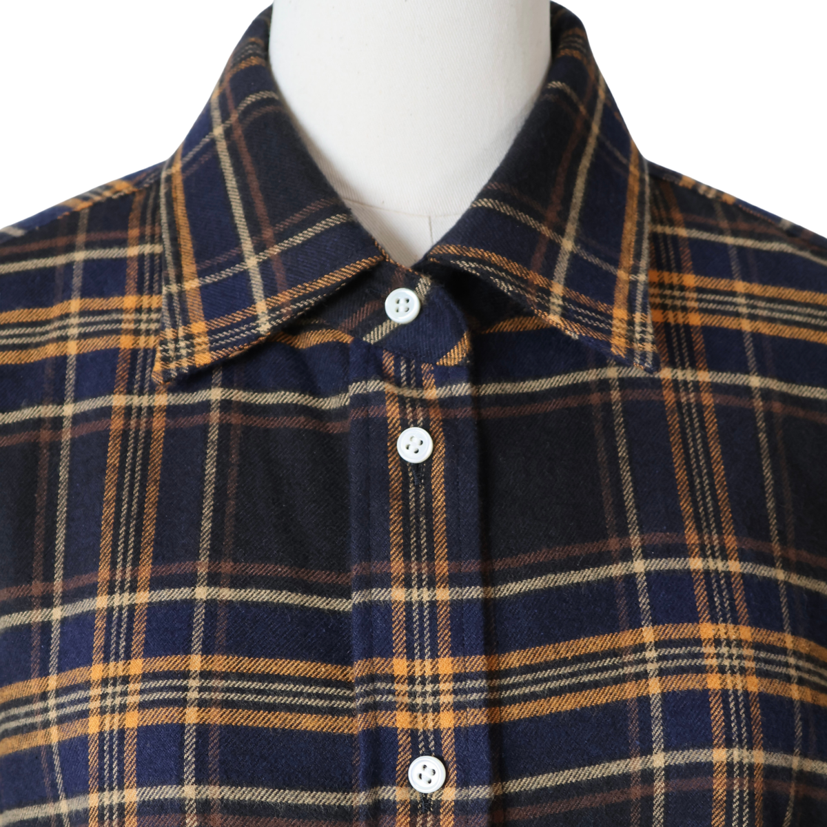 Oversized Flannel Check Shirts