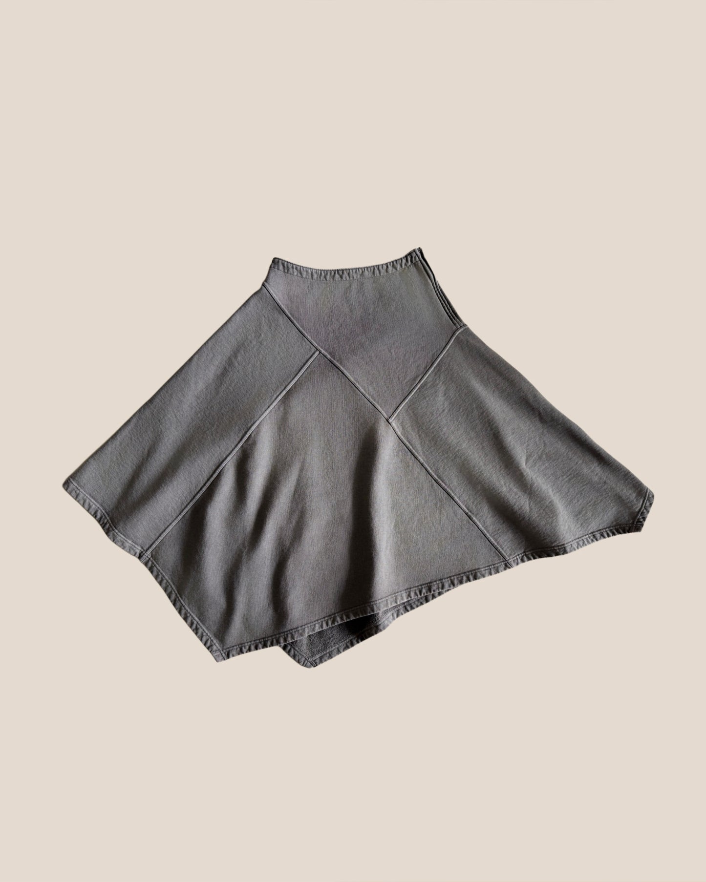 Sweat Asymmetry Skirt