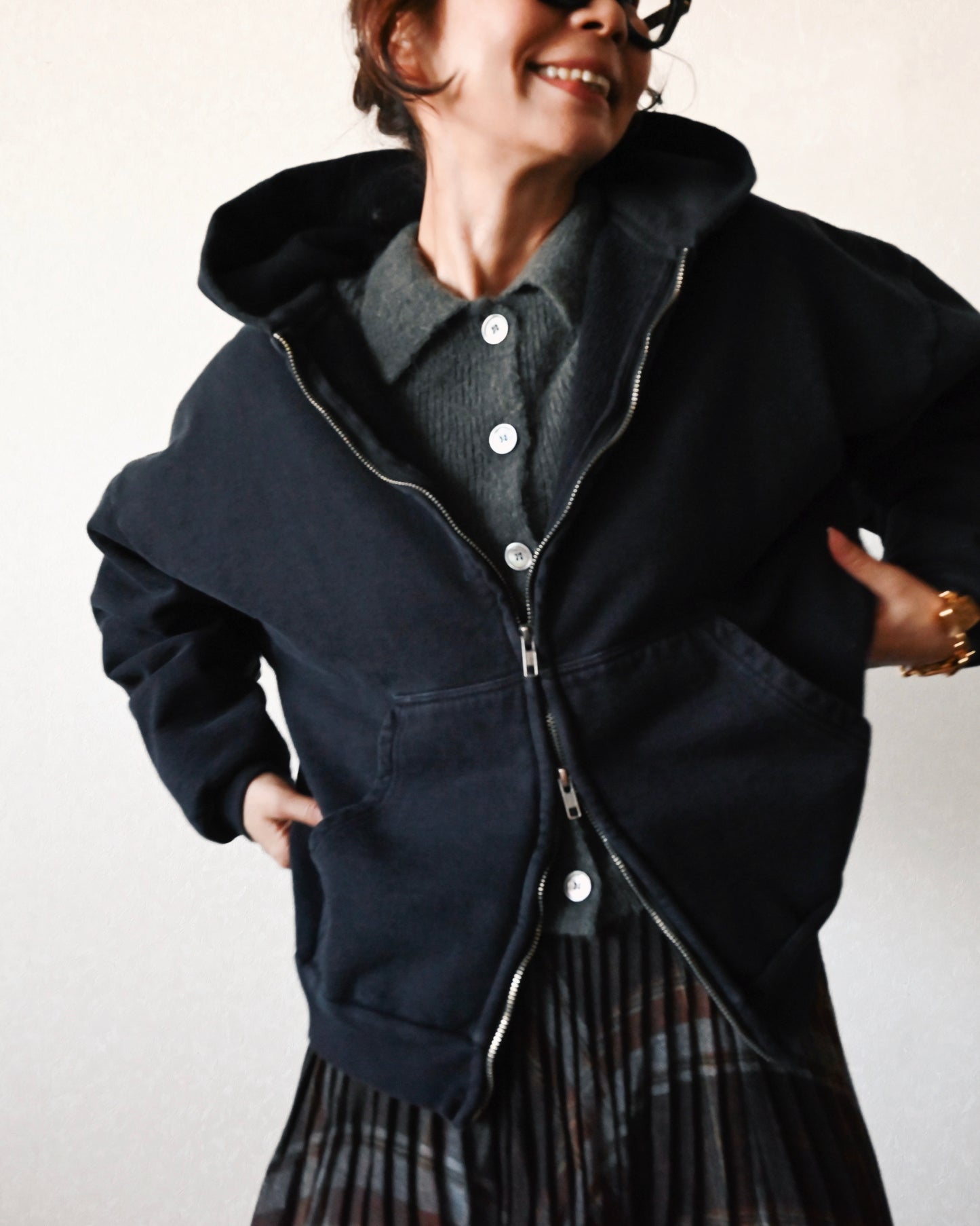 Back print Zip Foodie