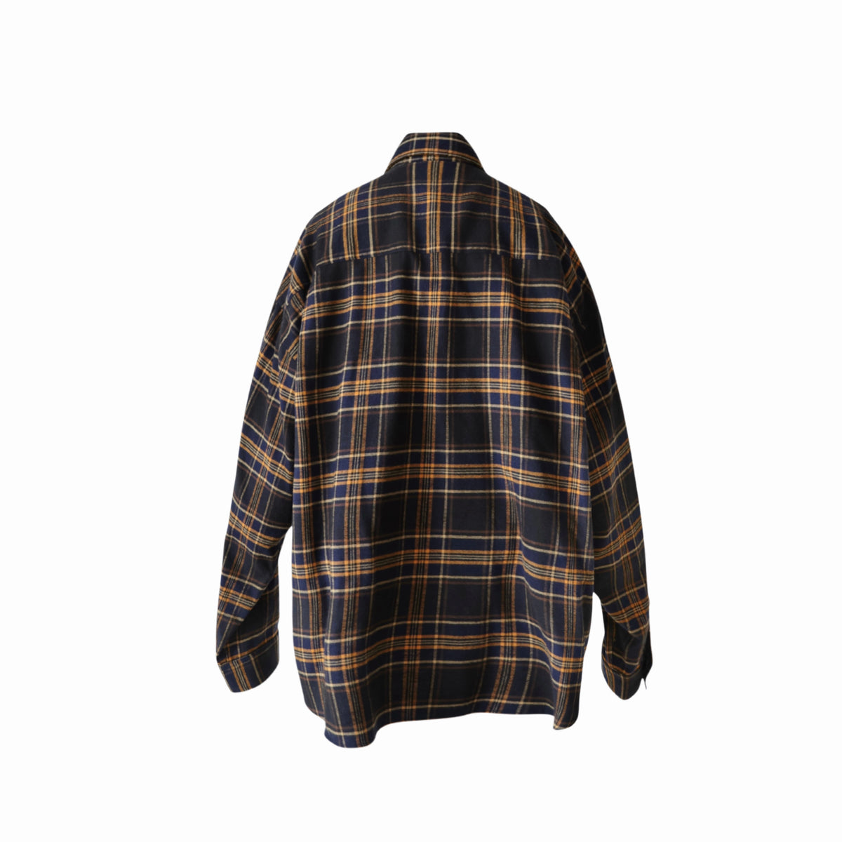 Oversized Flannel Check Shirts