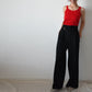 Tuck Wide Pants　