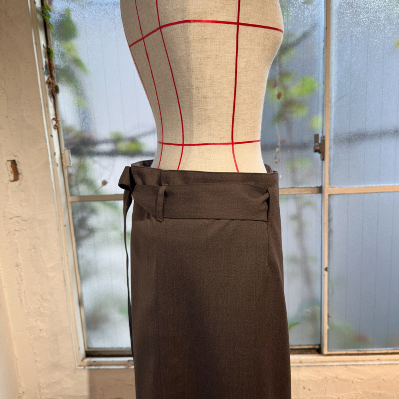 Wool Maxi Skirt