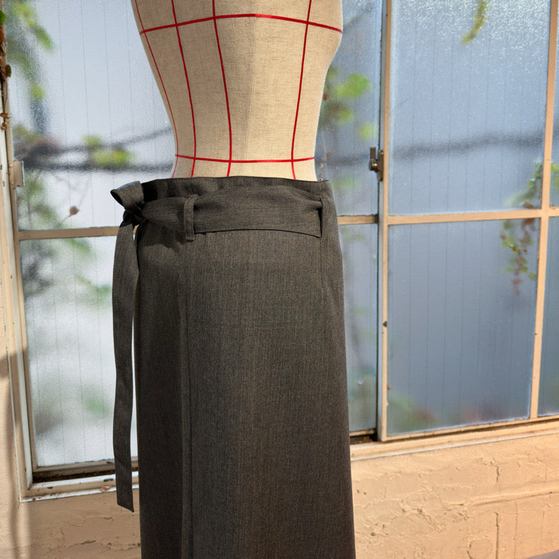 Wool Maxi Skirt