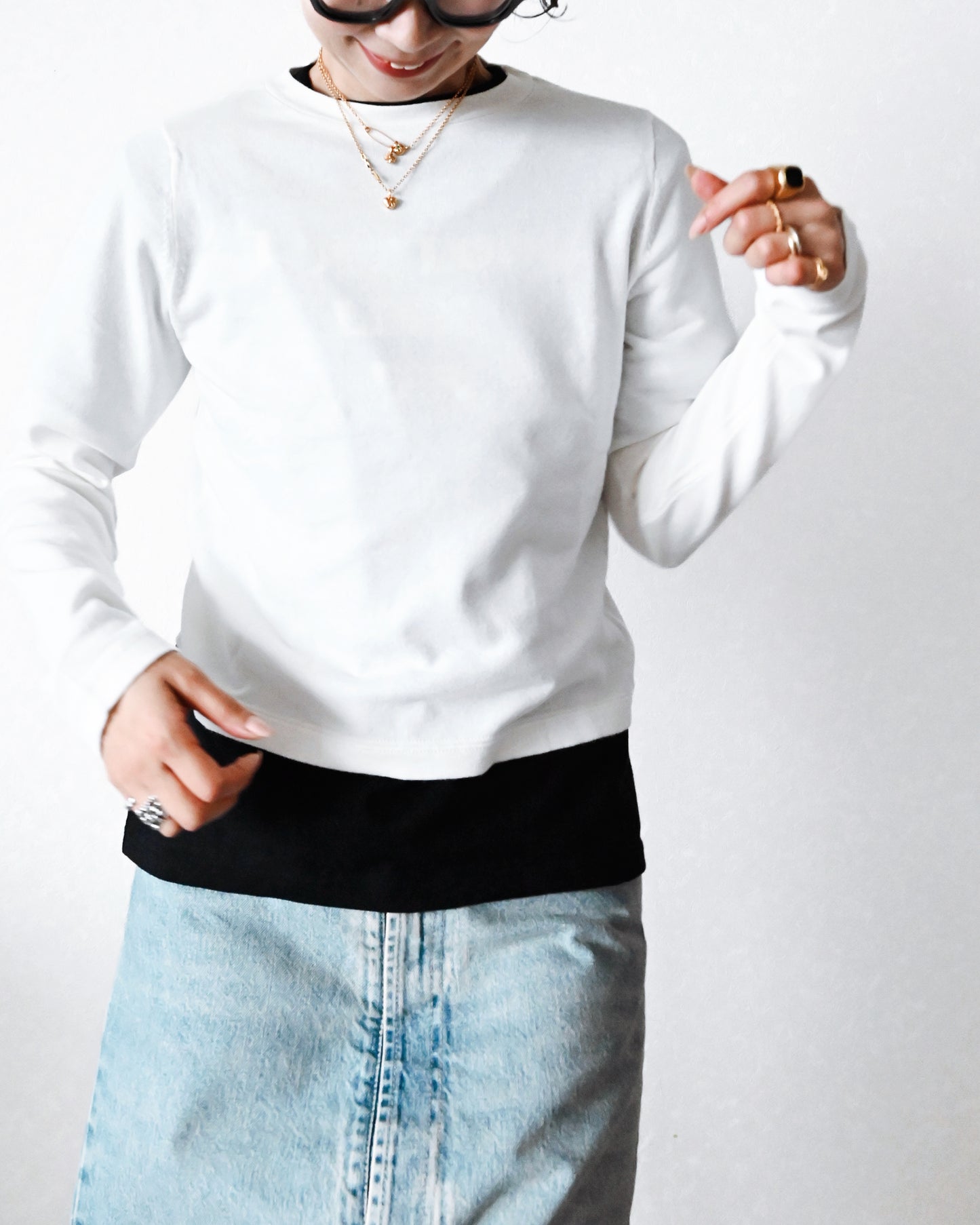 Center Tuck Tee