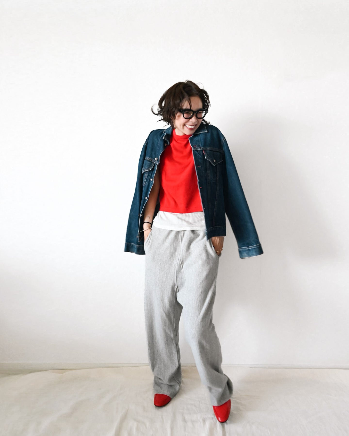 Straight Sweat Pants  　　【受注商品】