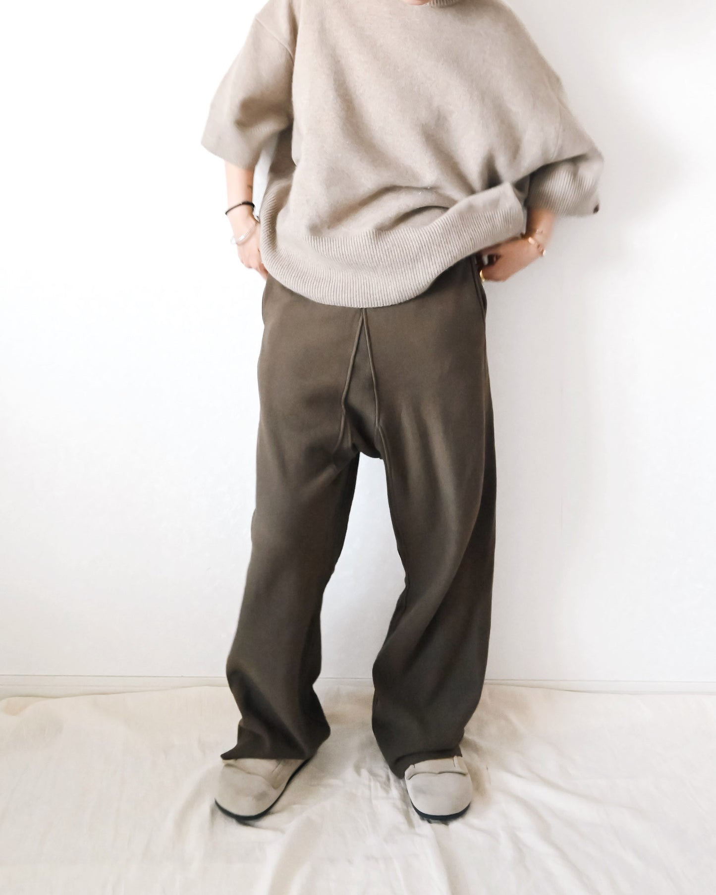 Straight Sweat Pants  　　【受注商品】