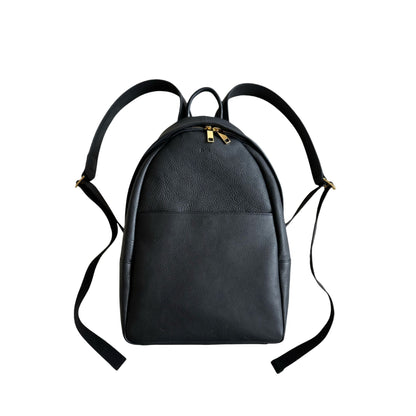 Leather Backpack / black　【受注商品】