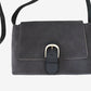 Suede Flap Shoulder