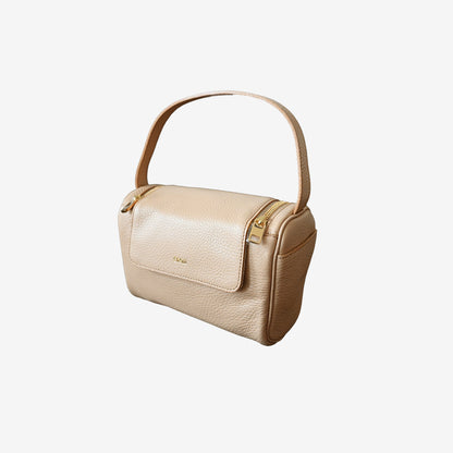 W-zip One-Shoulder Bag